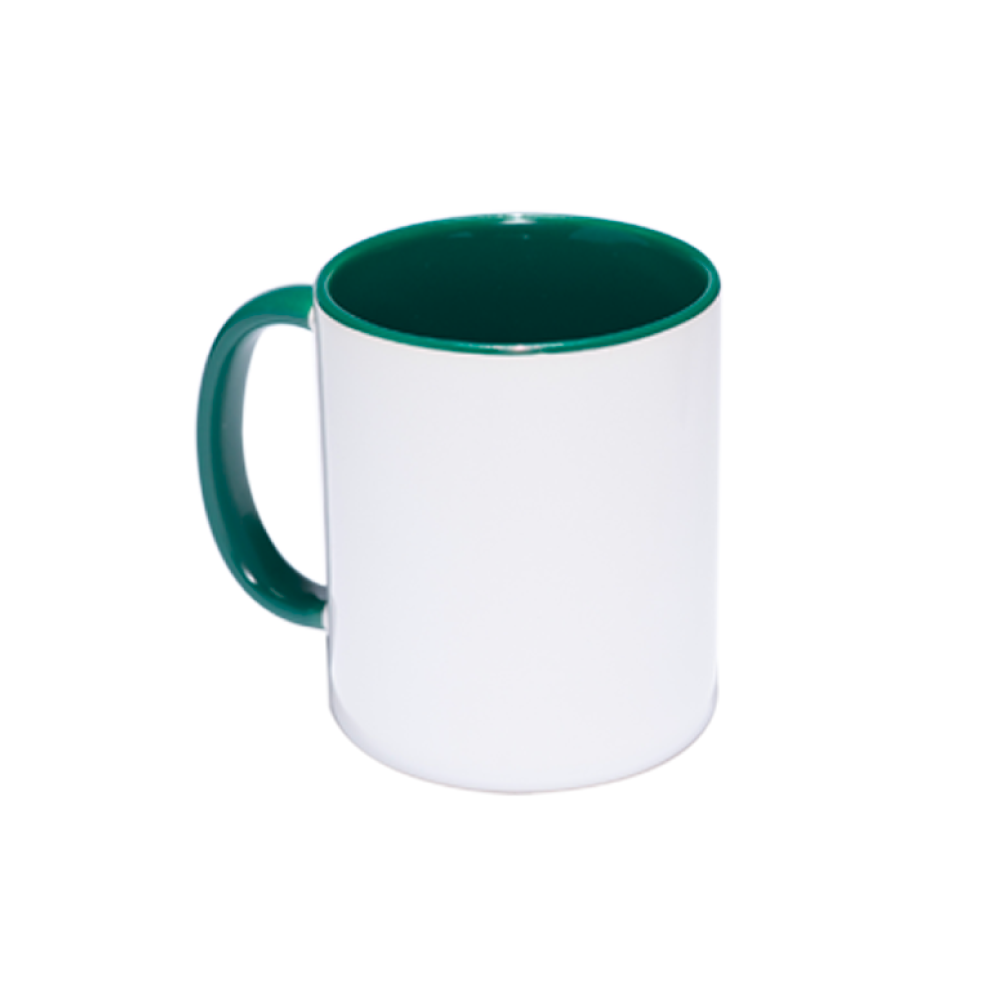 11oz Inner Color Sublimation Mug - Green – ROTD Crafter's Corner