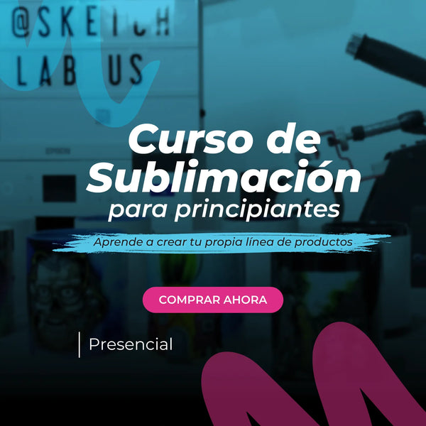 Sublimación Presencial Básico para Emprendedores en Español