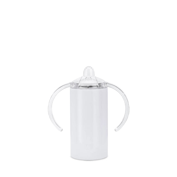 12 oz White baby Zippy Cup for sublimation