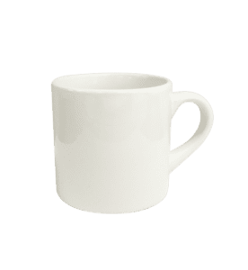 White 6oz Sublimation Mug, Hot Press Sublimation Mug,(Box of 12 and 36 Units.)