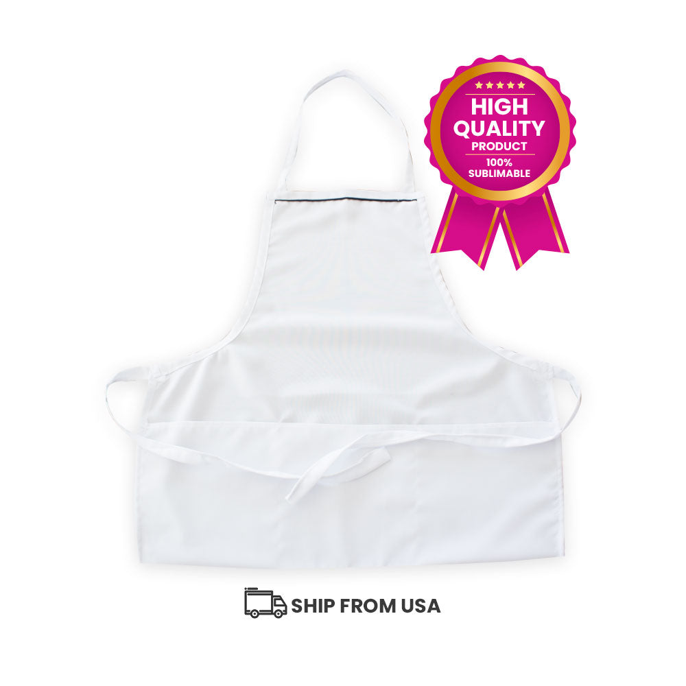 Adult apron with pocket 25