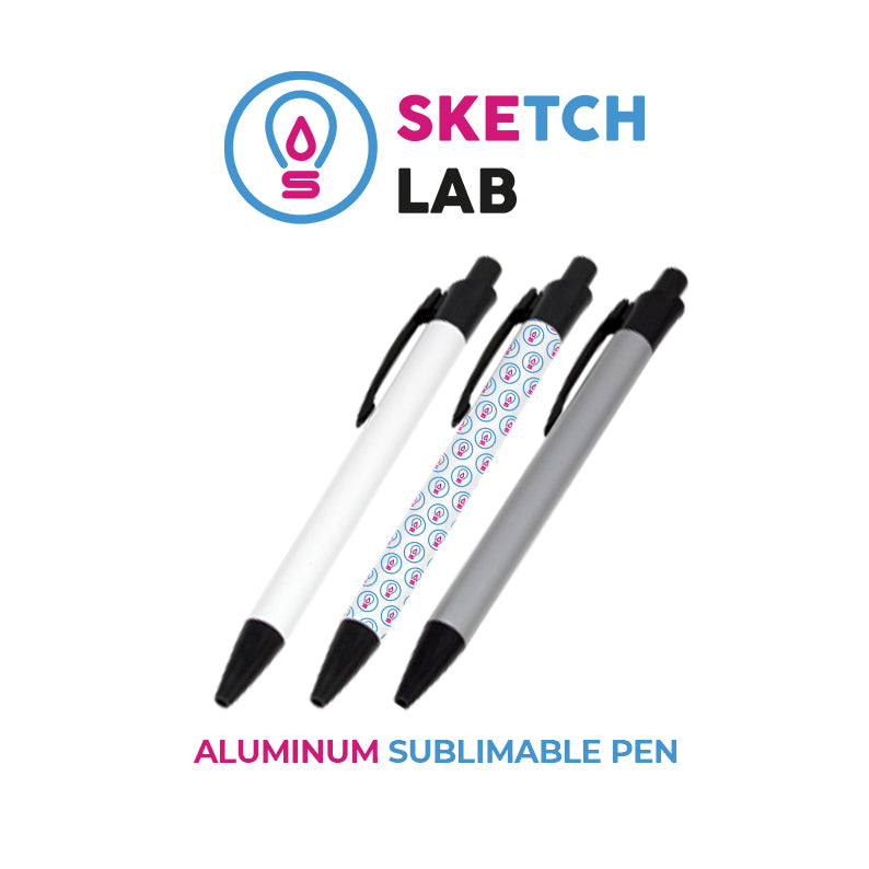 Aluminum sublimable Pen. Model 2  (Box of  50 and 100 Units.)