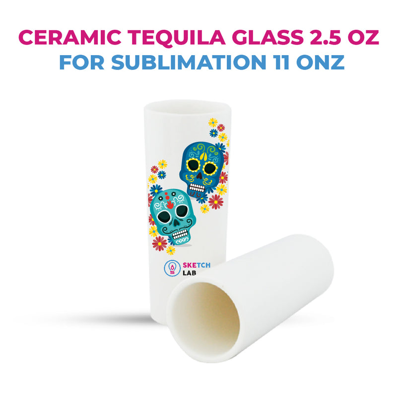 Garage Sale Ceramic tequila glass 2.5 Oz