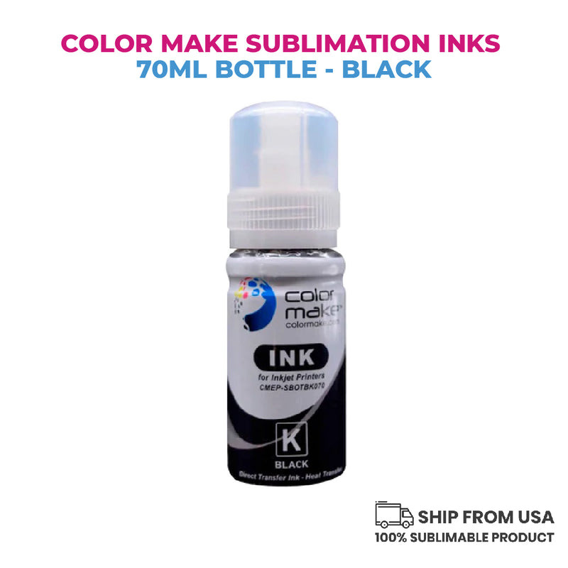 Garage Sale Color Make sublimation inks 70ml bottle - four color combo