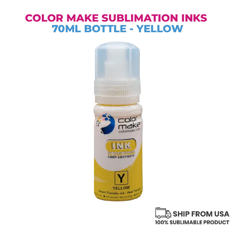 Garage Sale Color Make sublimation inks 70ml bottle - four color combo