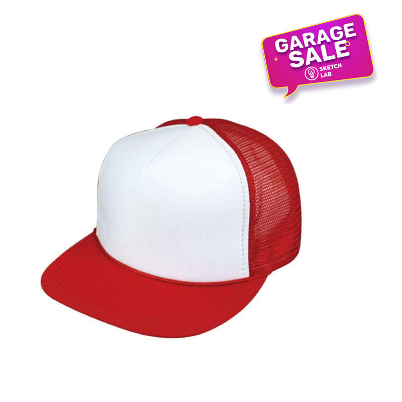 Garage sale Red mesh cap to sublimate