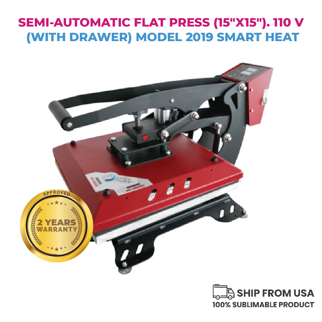 Semi-automatic flat press  (15