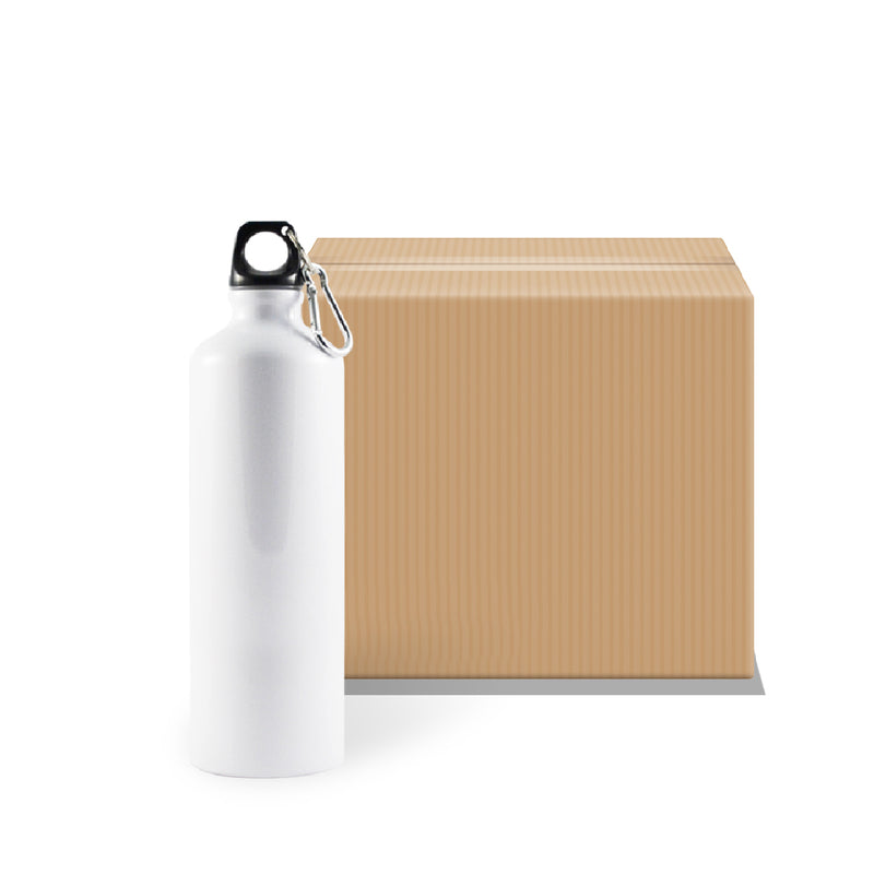 Garage Sale White sports bottle for sublimation 20 oz (box of 4, 8 and 60 units)