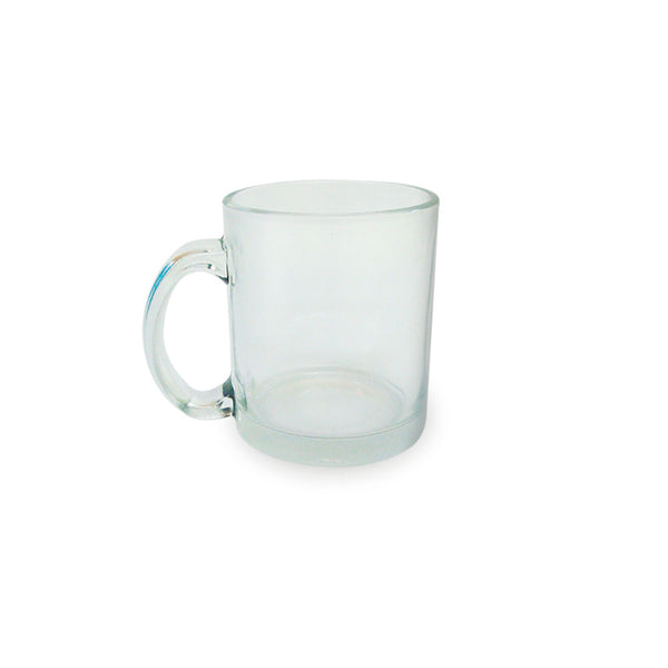 Garage Sale Clear glass mug for sublimation 11 oz (box of 4, 12 and 36 units)