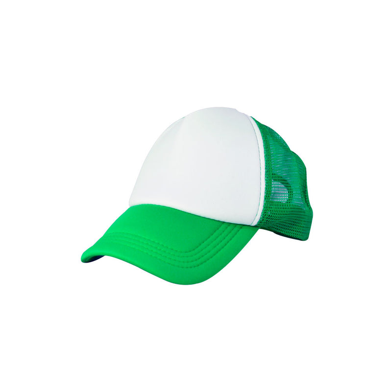 Green mesh cap to sublimate (Box of 5, 10, 20 and 50 units)