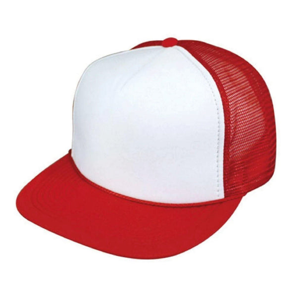 Gorra de malla roja para sublimar ztsprinters.com 